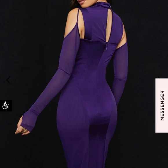 Dress Length: Approx 120cm
Materials: Light Silky Satin - Picture 5 of 10